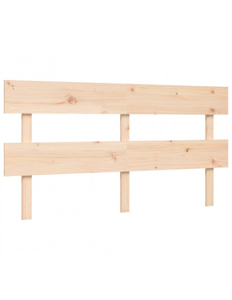 Giroletto con Testiera King Size in Legno Massello
