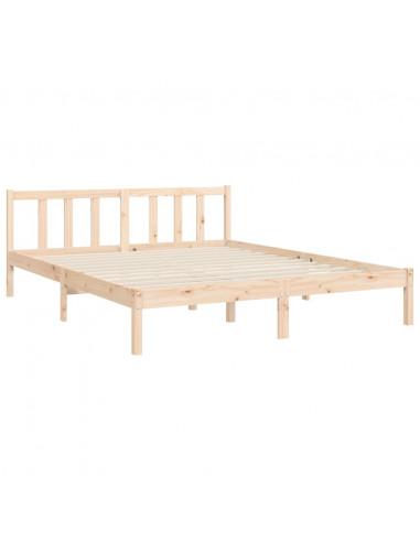 Giroletto con Testiera King Size in Legno Massello