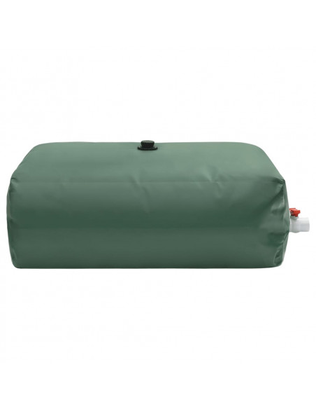 Serbatoio Acqua con Rubinetto Pieghevole 500 L in PVC