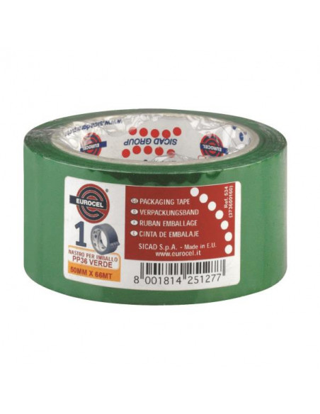 NASTRO DA IMBALLO PP36 VERDE