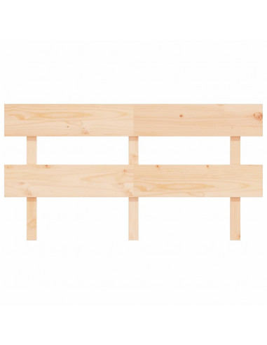 Testiera per Letto 154x3x81 cm in Legno Massello di Pino