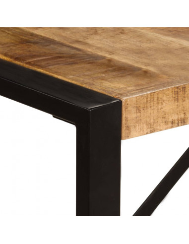 Tavolo da Pranzo 220x100x75 cm in Legno Massello di Mango