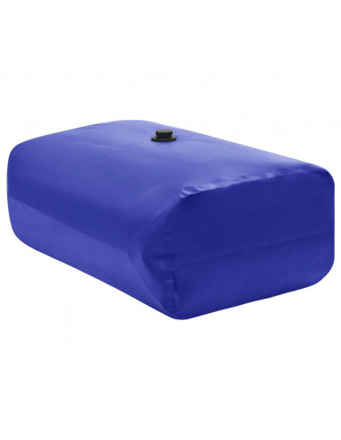 Serbatoio Acqua con Rubinetto Pieghevole 500 L in PVC