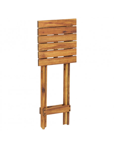 Piedistallo per Piante 30x30x67 cm in Massello d'Acacia