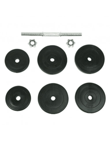 Set Manubri con Dischi 9 pz 15 kg