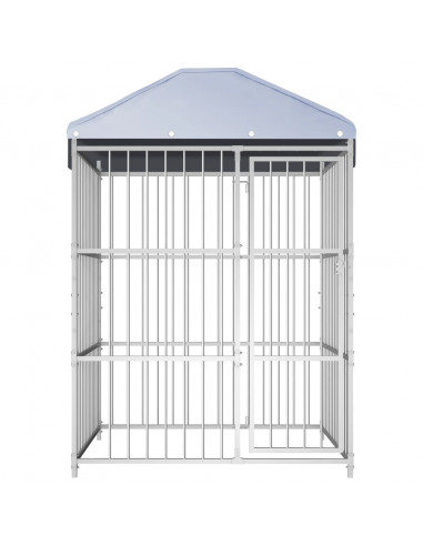Canile da Esterno con Tetto 150x150x200 cm