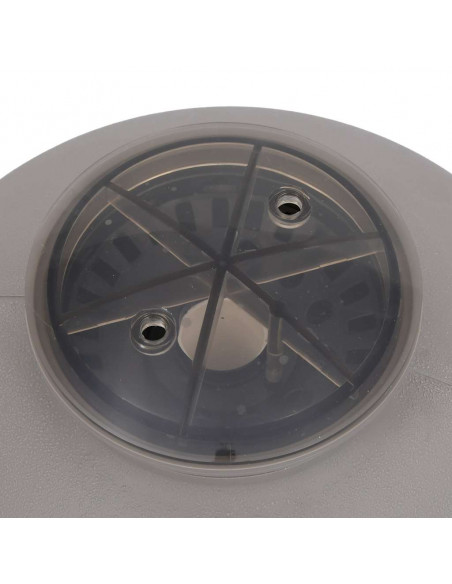 Filtro a Sabbia Laterale per Piscine Valvola 6 Vie 350mm Grigio