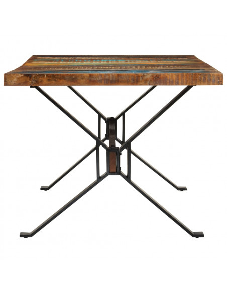 Tavolo da Pranzo 180x90x73 cm in Legno Massello di Recupero