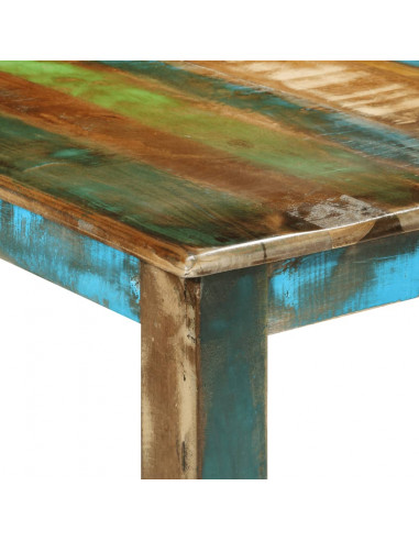 Tavolo da Pranzo 180x90x76 cm in Legno Massello di Recupero