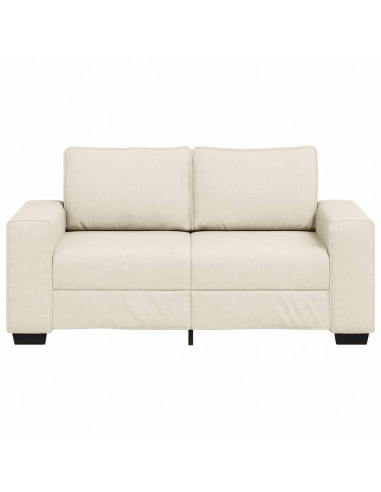 | Divano | con cuscino con cuscino Beige 160 x 77 x 82 cm Tela