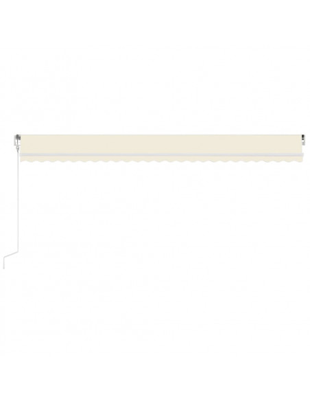 Tenda da Sole Retrattile Automatica 600x350 cm Crema
