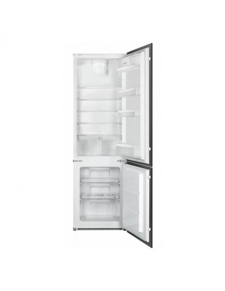 Smeg C41721E frigorifero con congelatore Da incasso 269 L E Bianco