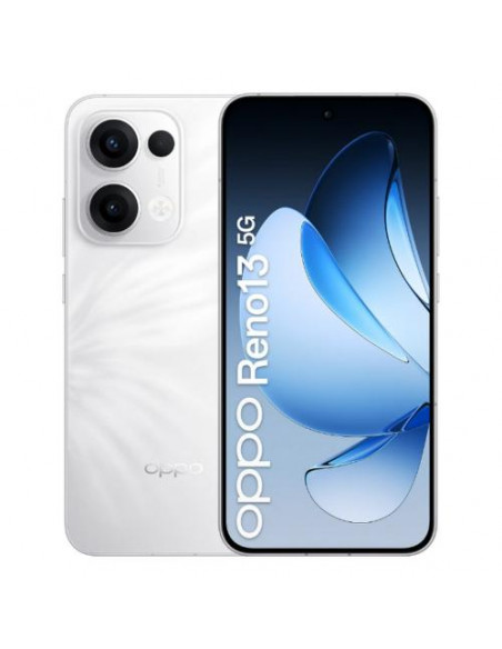 OPPO RENO 13 6.6" 256GB RAM 12GB DUAL SIM 5G PLUME WHITE TIM ITALIA