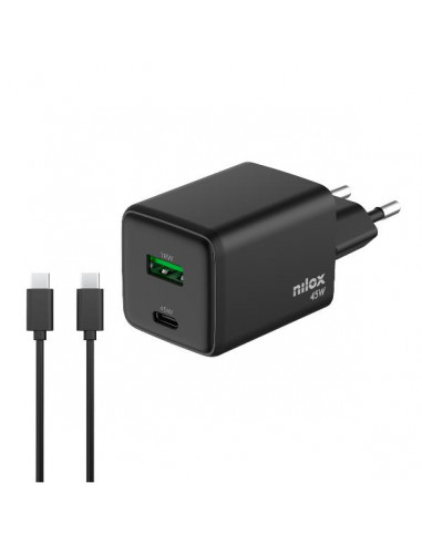 CARICATORE GAN 45W 2 PORTE