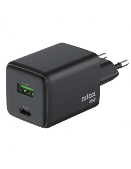 CARICATORE GAN 45W 2 PORTE