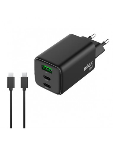 CARICATORE GAN 65W 3 PORTE