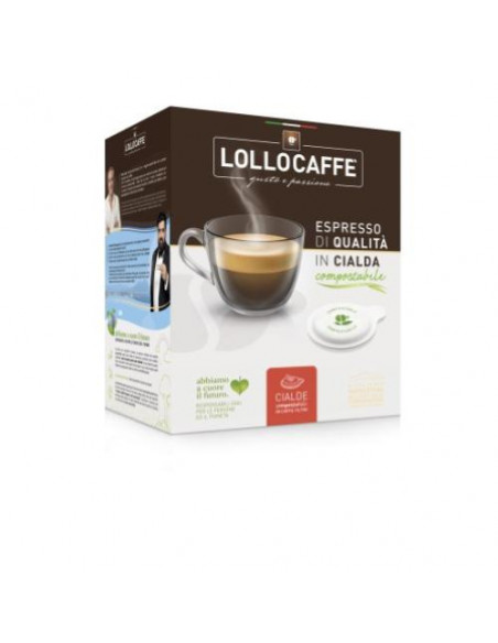 LOLLOCAFF CIALDE 44MM COMPOSTABILE MISCELA CLASSICA 150PZ