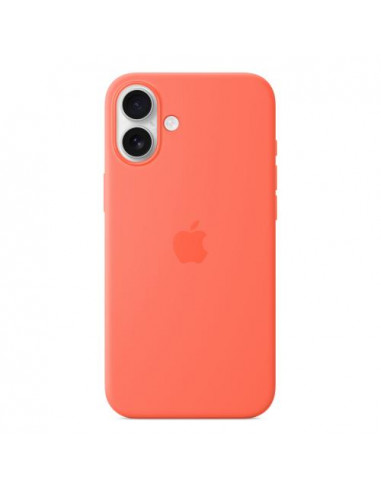 APPLE CUSTODIA CON MAGSAFE IN SILICONE PER IPHONE 16 PLUS - MANDARANCIO