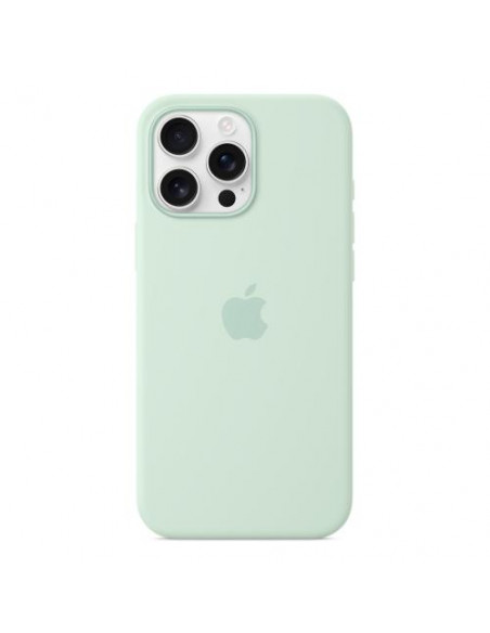 APPLE CUSTODIA CON MAGSAFE IN SILICONE PER IPHONE 16 PRO MAX - ACQUAMARINA