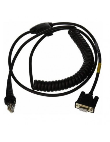 CABLE RS232 BLACK FEMALE DB9 3M