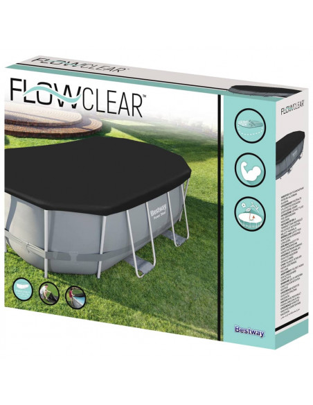 Bestway Copertura per Piscina Flowclear 418x230 cm