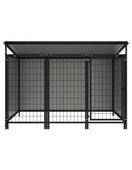 Box per Cani da Esterno 193x133x116 cm
