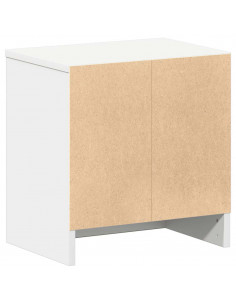 Comodini 2 pz con Cassetto Bianco 39x28x41 cm 2