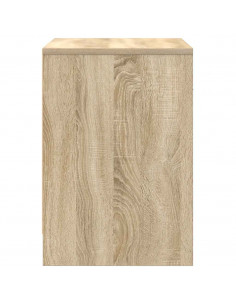 Comodini 2 pz con Cassetto Rovere Sonoma 40x34x50 cm