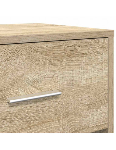 Comodini 2 pz con Cassetto Rovere Sonoma 40x34x50 cm