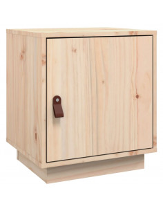 Comodino 40x34x45 cm in Legno Massello di Pino