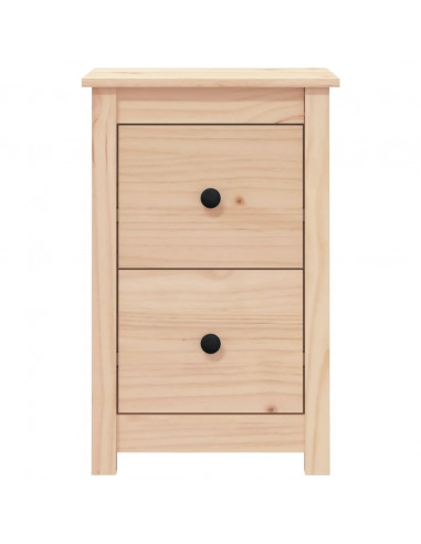 Comodino 40x35x61,5 cm in Legno Massello di Pino