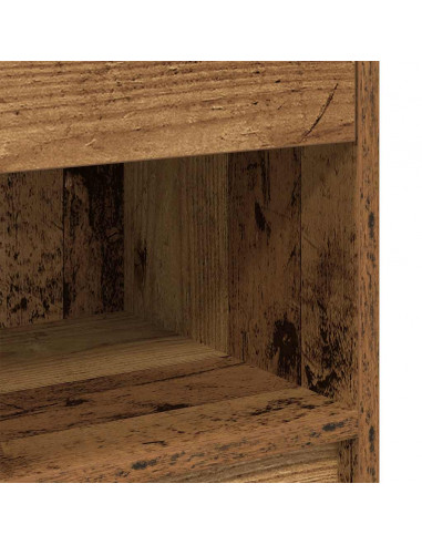 Comodino con Cassetto Legno Antico 39x28x41 cm