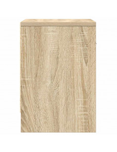 Comodino con Cassetto Rovere Sonoma 39x28x41 cm