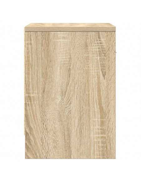Comodino con Cassetto Rovere Sonoma 39x28x41 cm