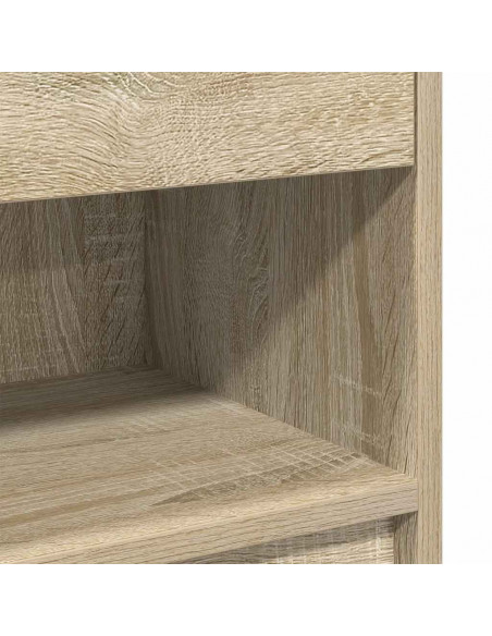 Comodino con Cassetto Rovere Sonoma 39x28x41 cm