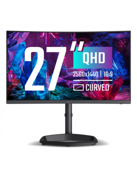 COOLER MASTER MONITOR GAMING CURVO 27 LED VA WQHD 16:9 1MS 400 CDM 240HZ, DP/HDMI, MULTIMEDIALE