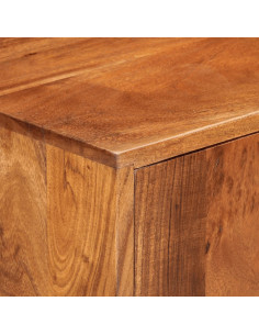 Credenza 60x35x75 cm in Legno Massello di Acacia 2