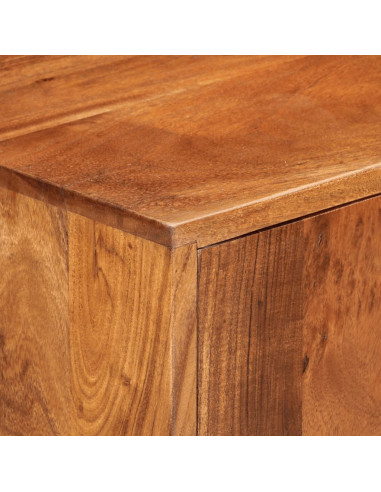 Credenza 60x35x75 cm in Legno Massello di Acacia