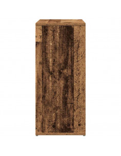 Credenza Legno Antico 60x31x70 cm in Legno Multistrato