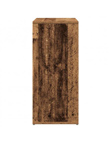 Credenza Legno Antico 60x31x70 cm in Legno Multistrato