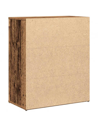 Credenza Legno Antico 60x31x70 cm in Legno Multistrato