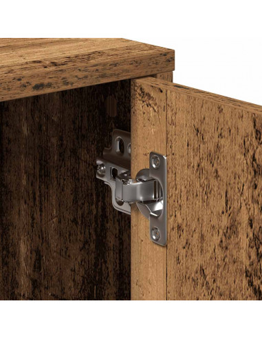 Credenza Legno Antico 60x31x70 cm in Legno Multistrato