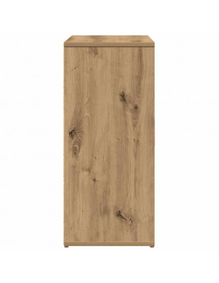 Credenza Rovere Artigianale 60x31x70 cm in Legno Multistrato