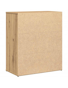 Credenza Rovere Artigianale 60x31x70 cm in Legno Multistrato 2