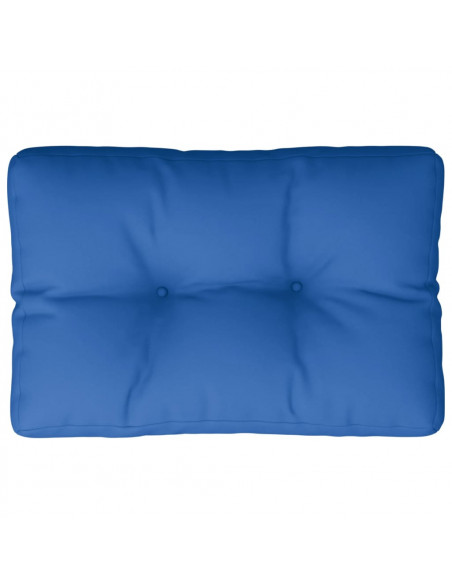 Cuscino per Pallet Blu Reale 60x40x12 cm in Tessuto