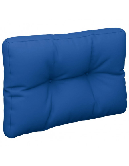 Cuscino per Pallet Blu Reale 60x40x12 cm in Tessuto