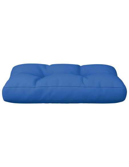 Cuscino per Pallet Blu Reale 60x40x12 cm in Tessuto