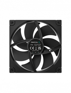 DEEPCOOL VENTOLE CASE FT14  NERA 14cm POTENTE SILENZIOSA DURATURA 4PIN PWM