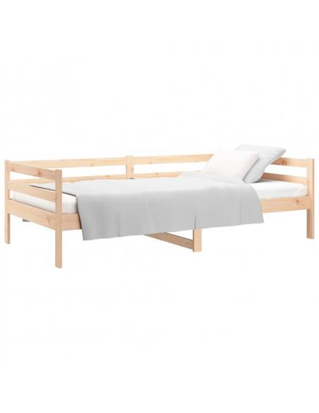 Dormeuse senza Materasso 80x200 cm in Legno Massello di Pino