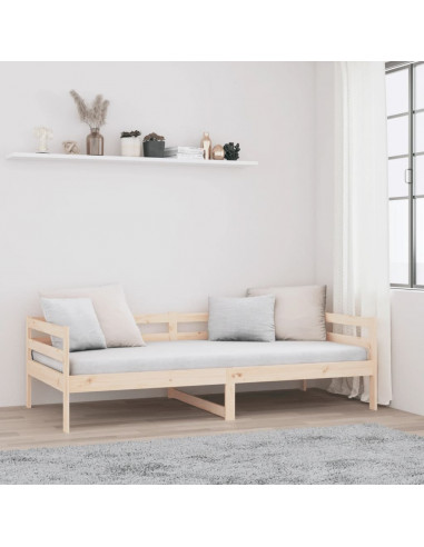 Dormeuse senza Materasso 80x200 cm in Legno Massello di Pino